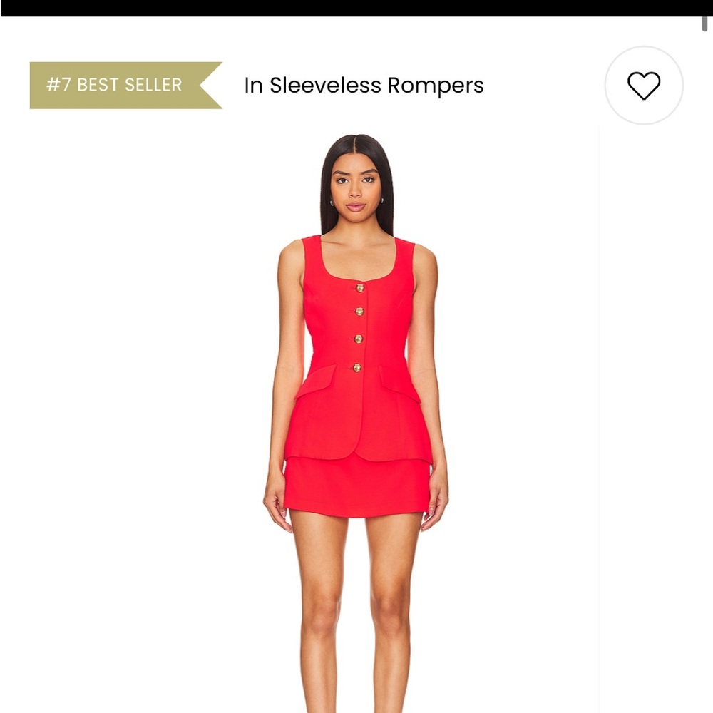 Kya Romper in Crimson
Amanda Uprichard